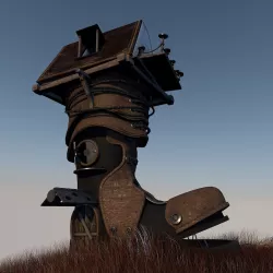Fantasy Shoe House updated 3D model