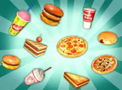 Fast Food Heaven Pack Low-poly  3D model