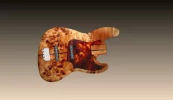 Fender jazz bass body poplar
