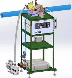 Gas analyse system