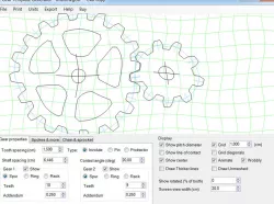 Gear template generator