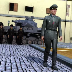 German Officer for M4 3D model
