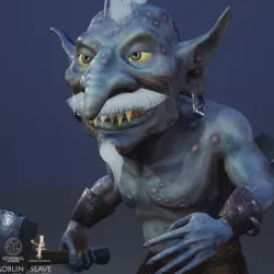 Goblin Slave Low-poly  3D model