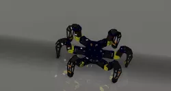 Hexapod 3D model