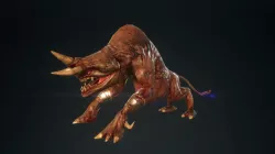 Horned Monster Low-poly  3D model