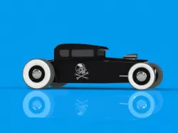 HotRod Toy 3D model
