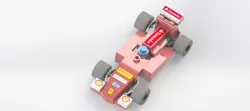 LEGO BRICK FERRARI F1