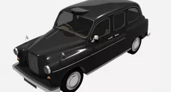 London Taxi 3D model