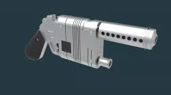 LPA NN-14 Blaster pistol from STARWARS 3D model