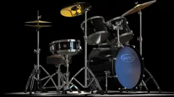 Mapex Drums with Paiste Cymbals, Tama Throne and Zildjian Sticks