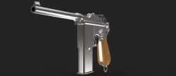 Mauser Westinger 712 Low-poly  3D model