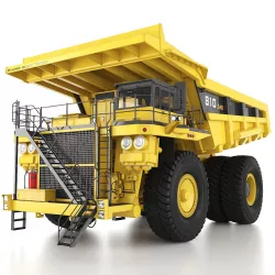 Mining dump truck 3D model
