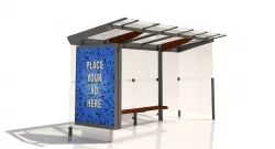 MMCite Regio 310b Bus Shelter 3D model