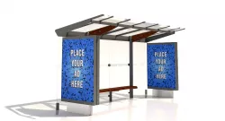 MMCite Regio 310c Bus Shelter 3D model