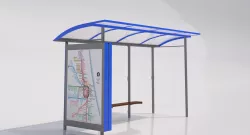MMCite Skandum 110b Bus Shelter 3D model