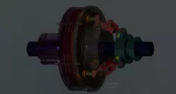 MULTIPLATE CLUTCH 3D model