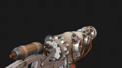 Next Gen Sci-Fi Gun Low-poly  3D model