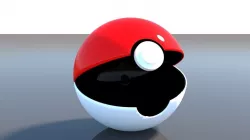 Pokeball 3D model