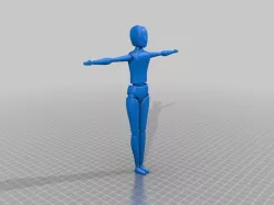 Posable figure concept for action figures