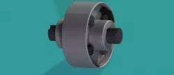 protected flanged coupling