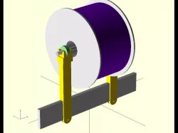 Prusa i3 Printable Spool Holder