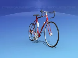 Racing Bicycle 3D model