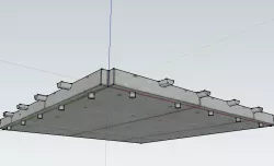 RCCB SLABS 3D model