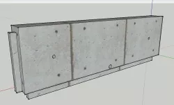 RCCB WALLS 2 3D model