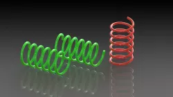 Request : Open coiled helical compression spring