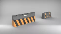 Road Barrie 3D model