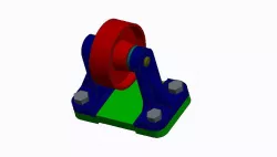 roller bracket assembly