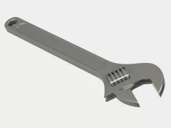 Roller Wrench 3D model