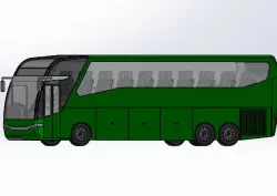 SCANIA Bus in Solidworks