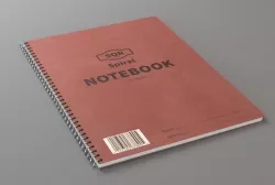 Spiral Notebook 3D model