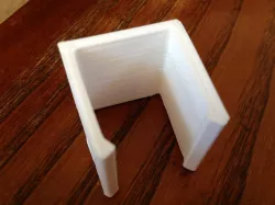 Square conduit clip