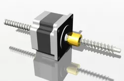 Stepper motor actuator