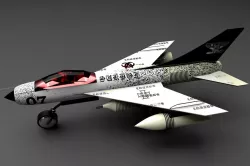 Sukhoi Su 7 fighter plane