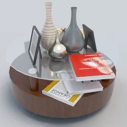 Table 3D model