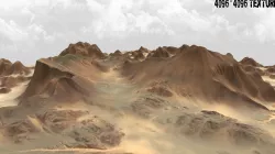 Terrain 3D model