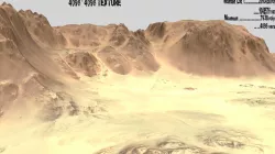 Terrain 3D model