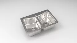 Top-Mount Kitchen Sink