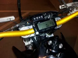 TrailTech Vapor Dashboard/Mount for Suzuki DRZ 400 S/E/K/SM with Fat-bars (1-1/8") 2001-2014
