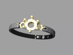 triple stone ring 