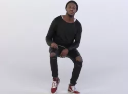 Tyrone 0333 Man sitting 3D model