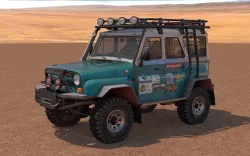 UAZ 31514 Off-Road Low-poly  3D model