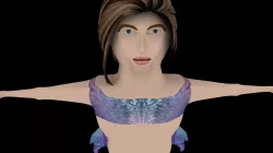 vrAtlantis mermaid Low-poly  3D model