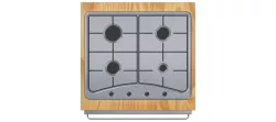 Wooden kitchen cabinet 