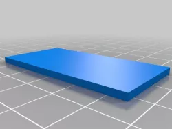 25x50x2 test block