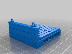 2x2 stern rail