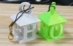 3D key chain - Home